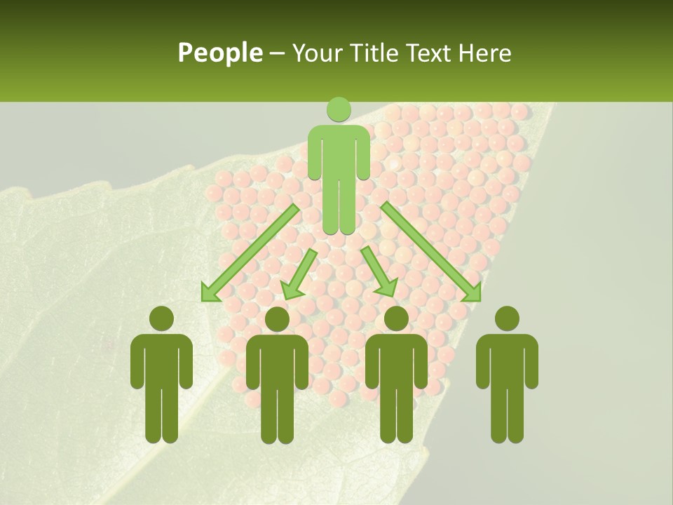 Standing Water Sand PowerPoint Template