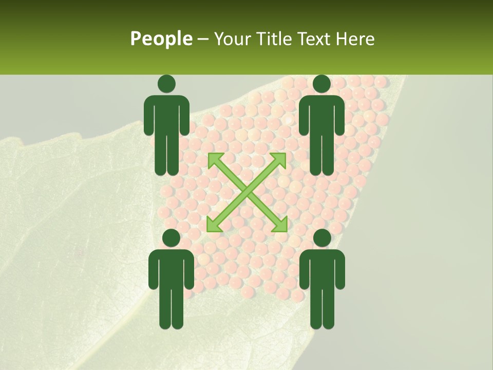 Standing Water Sand PowerPoint Template