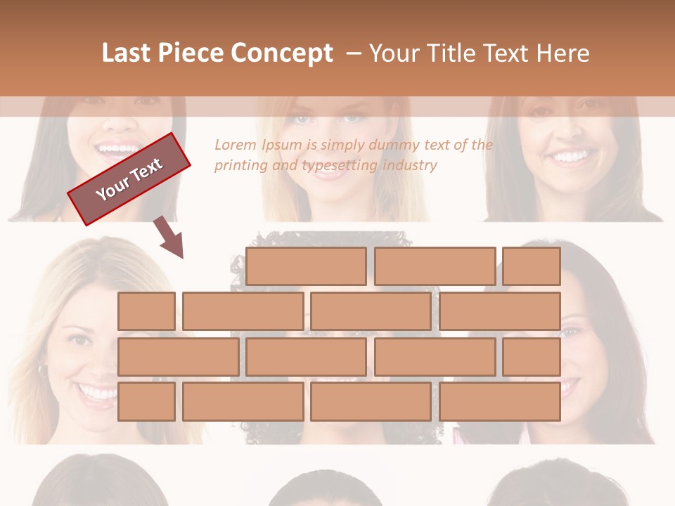 Sad Caucasian Coast PowerPoint Template