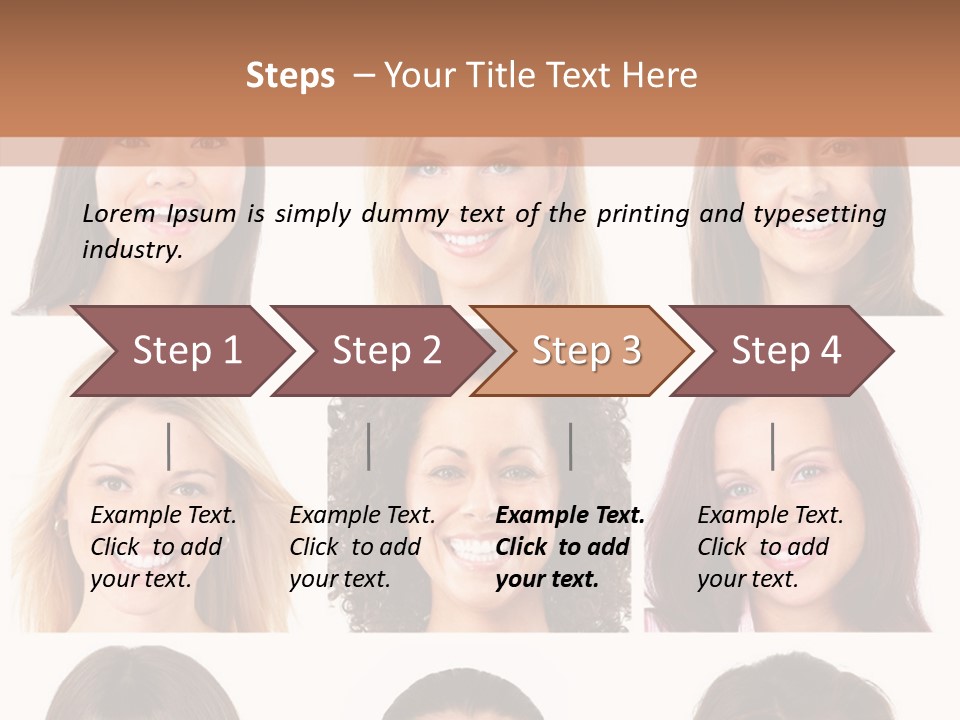 Sad Caucasian Coast PowerPoint Template