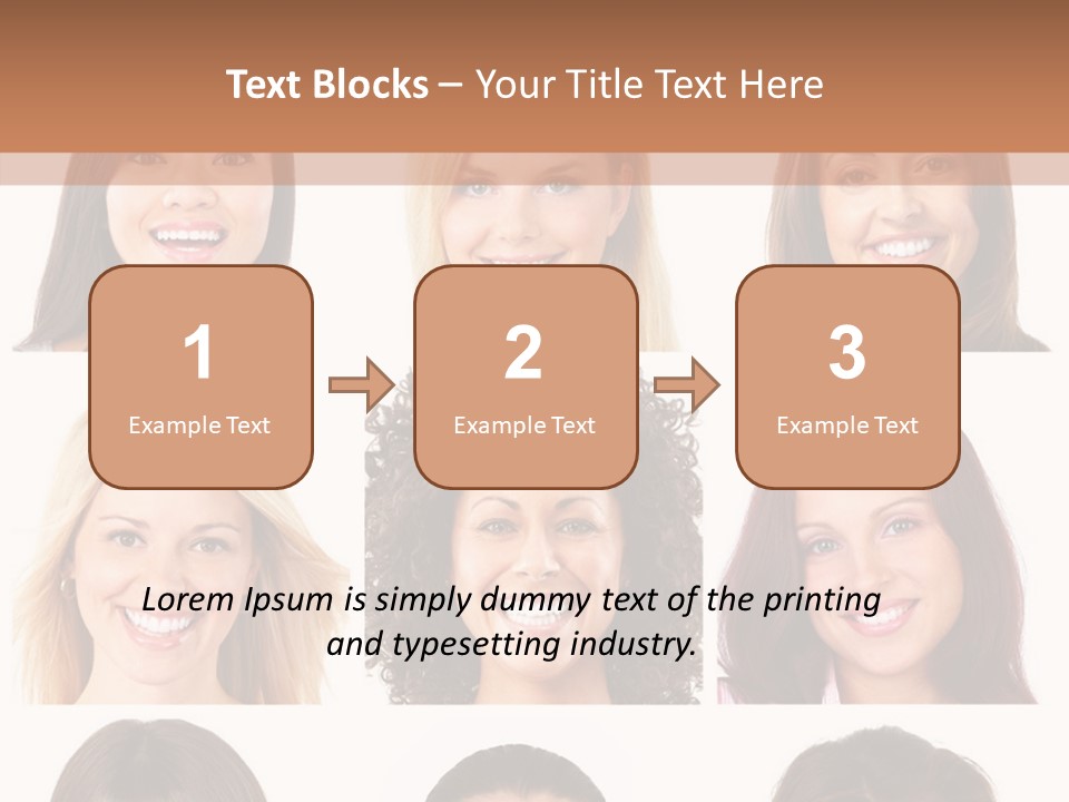 Sad Caucasian Coast PowerPoint Template