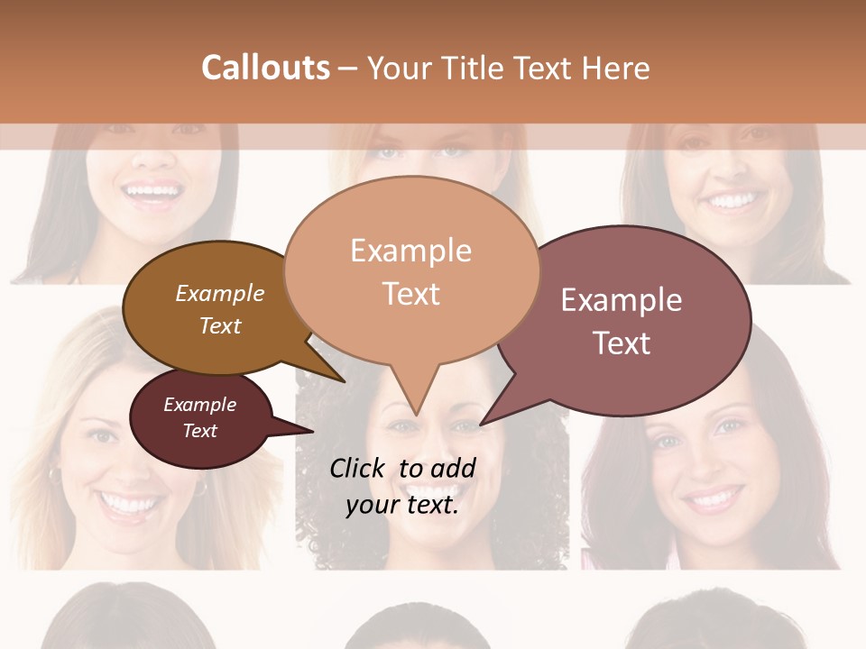 Sad Caucasian Coast PowerPoint Template