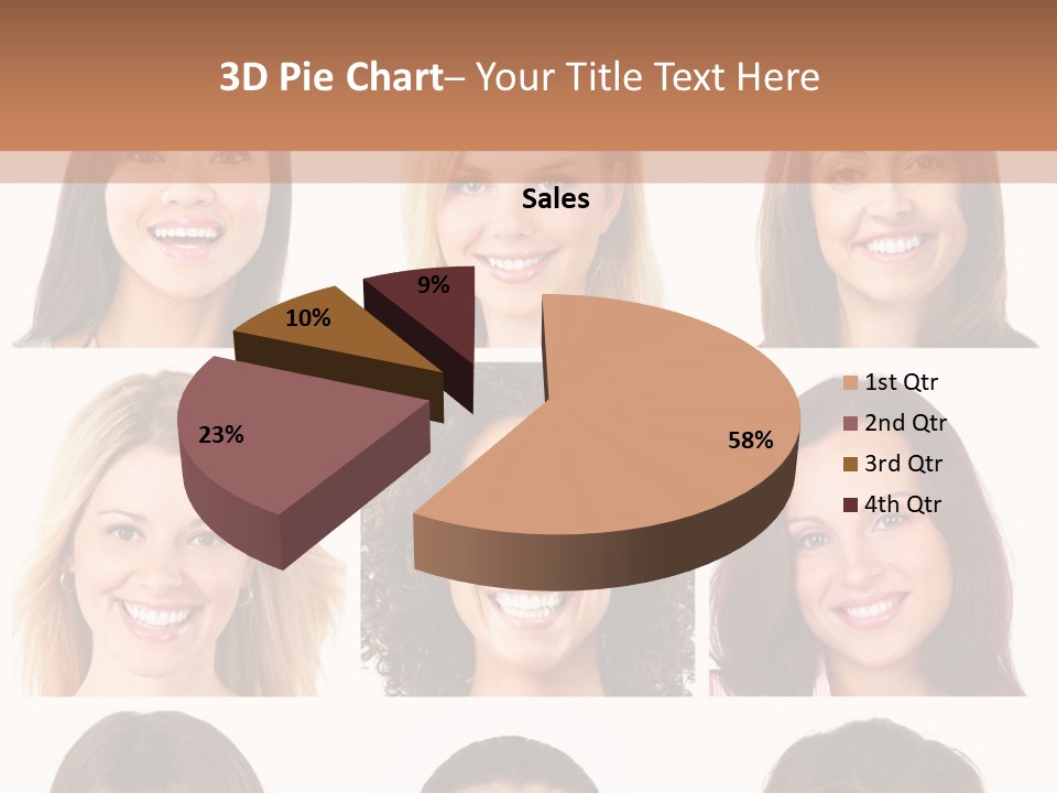Sad Caucasian Coast PowerPoint Template