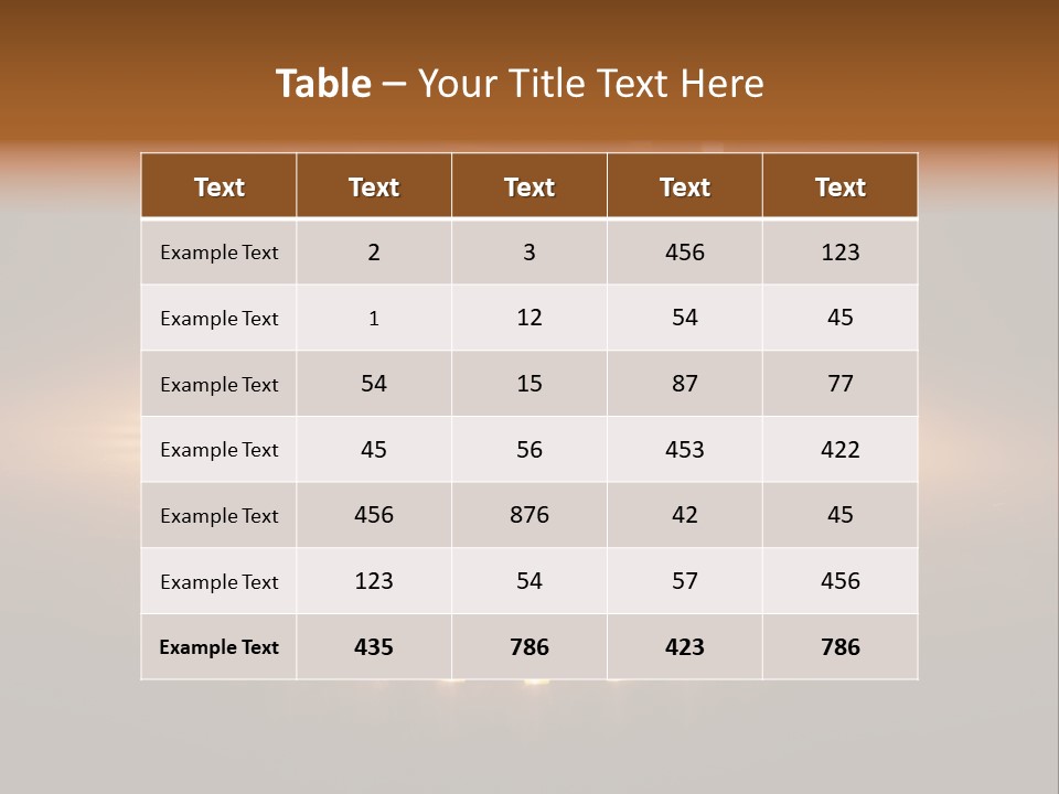 Retirement Life Calm PowerPoint Template
