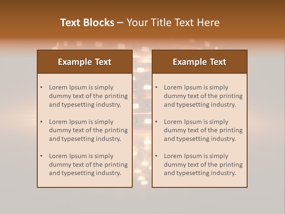 Retirement Life Calm PowerPoint Template