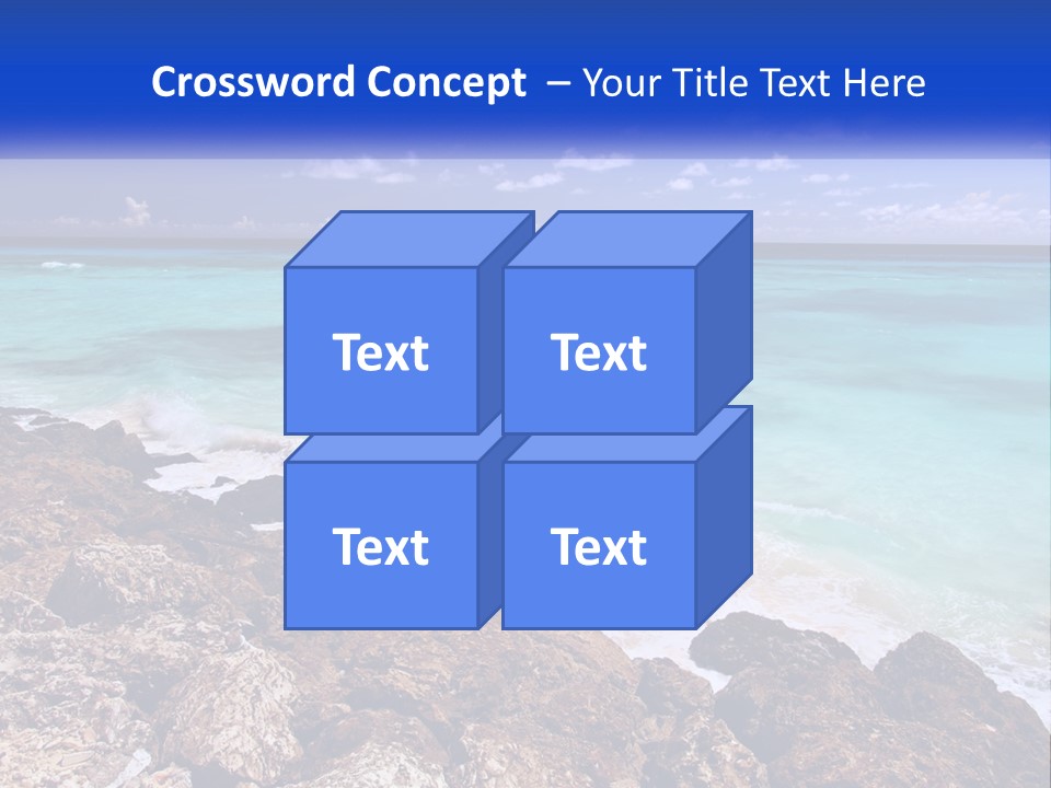 Parent Caucasian Portrait PowerPoint Template