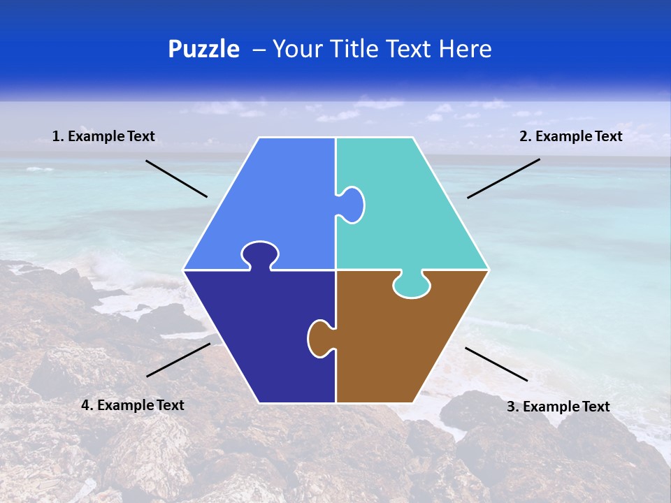 Parent Caucasian Portrait PowerPoint Template