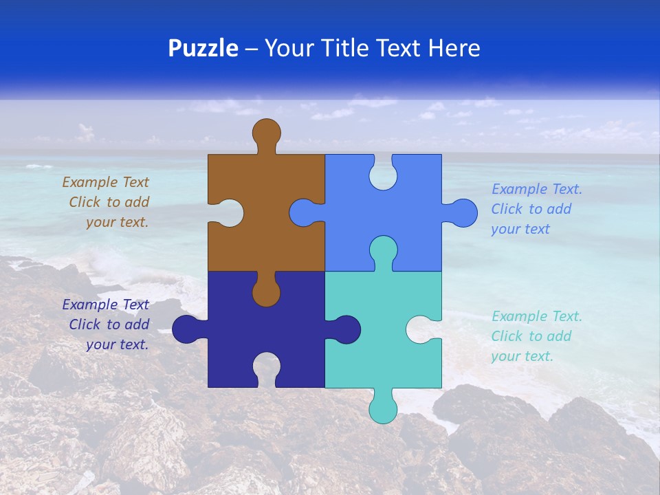 Parent Caucasian Portrait PowerPoint Template