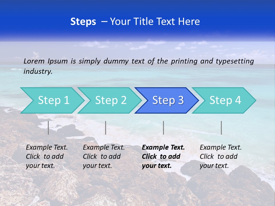 Parent Caucasian Portrait PowerPoint Template