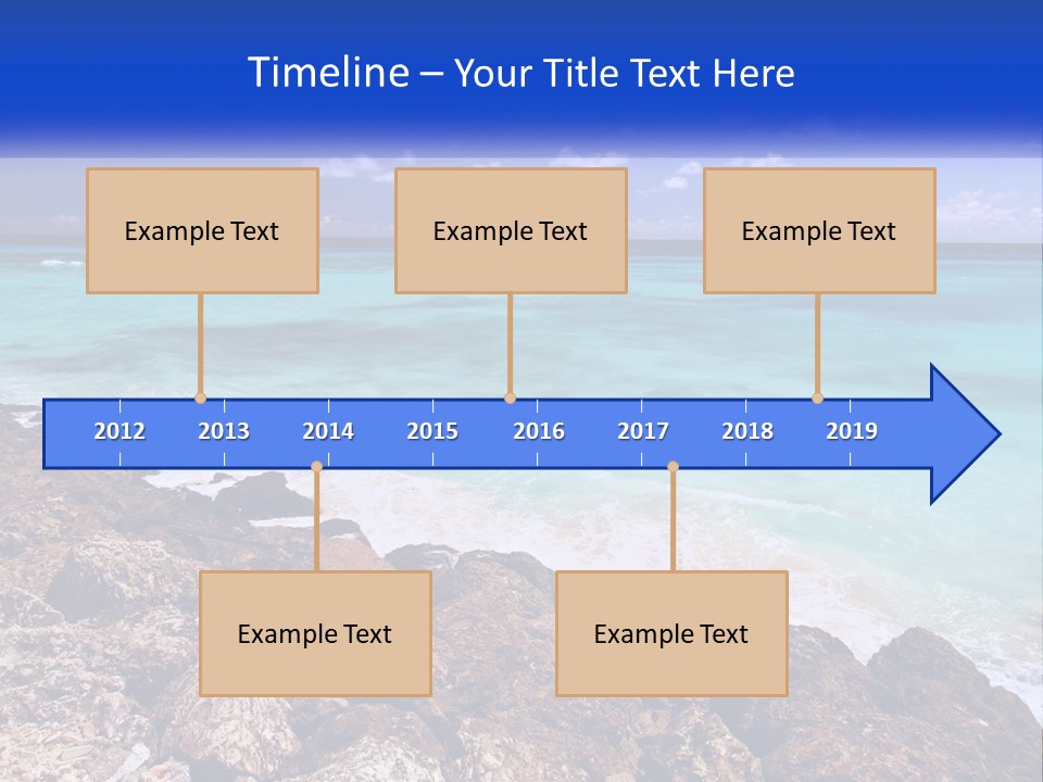 Parent Caucasian Portrait PowerPoint Template