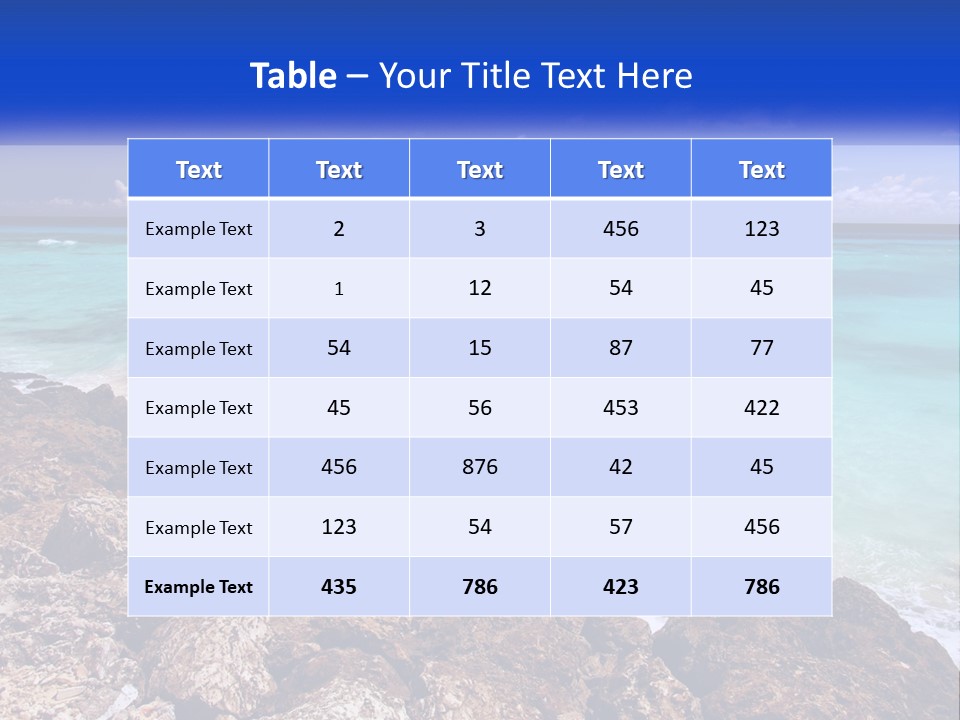 Parent Caucasian Portrait PowerPoint Template