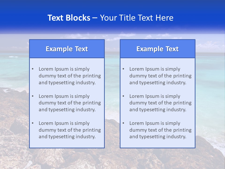 Parent Caucasian Portrait PowerPoint Template