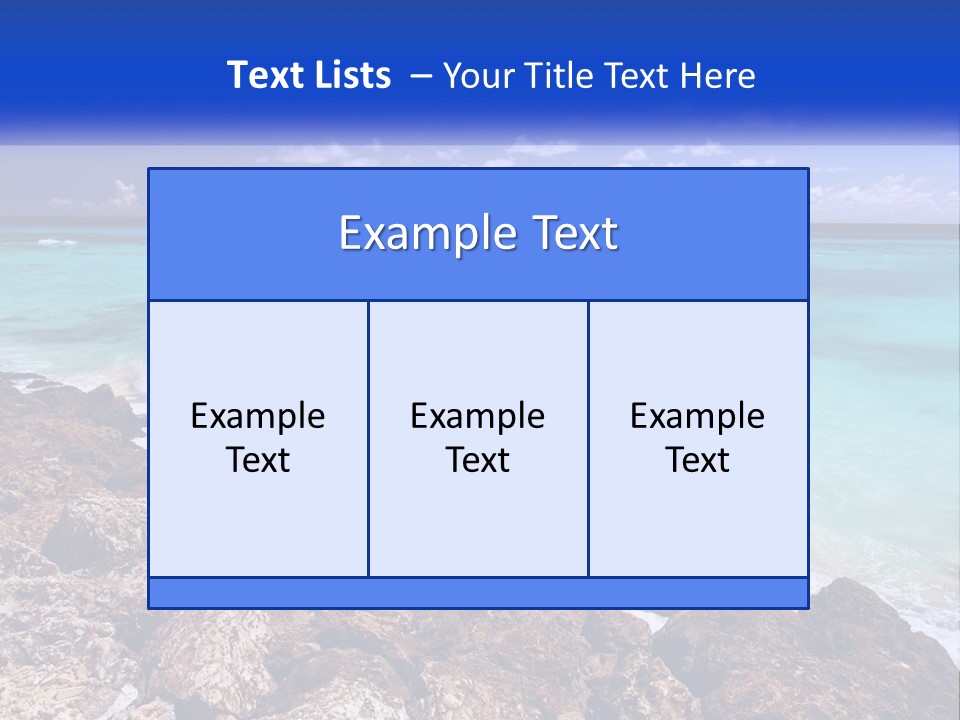 Parent Caucasian Portrait PowerPoint Template