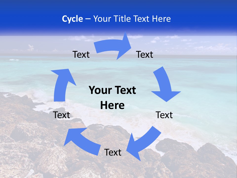 Parent Caucasian Portrait PowerPoint Template