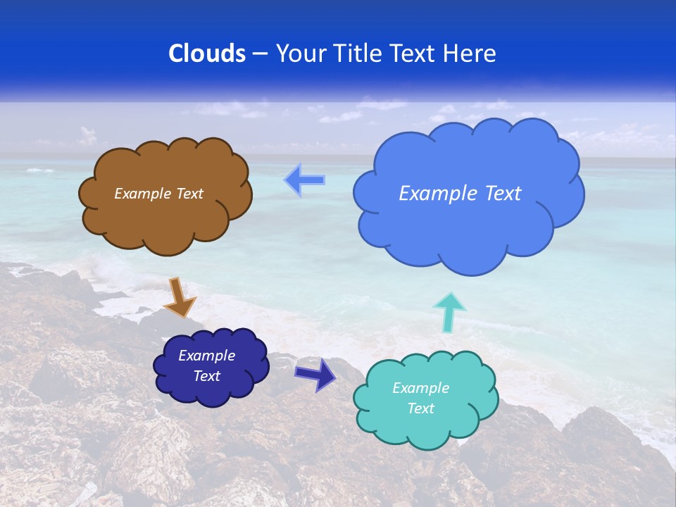 Parent Caucasian Portrait PowerPoint Template