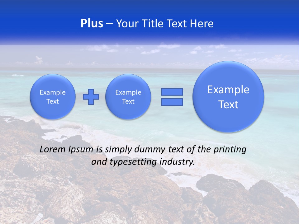 Parent Caucasian Portrait PowerPoint Template