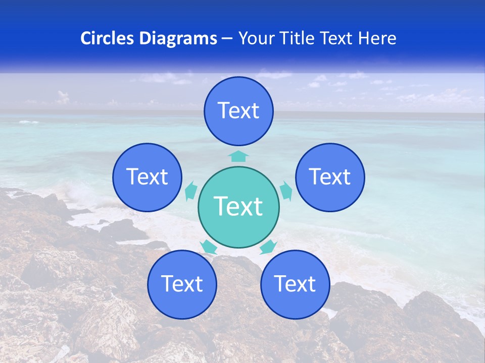 Parent Caucasian Portrait PowerPoint Template