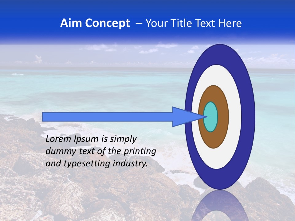 Parent Caucasian Portrait PowerPoint Template