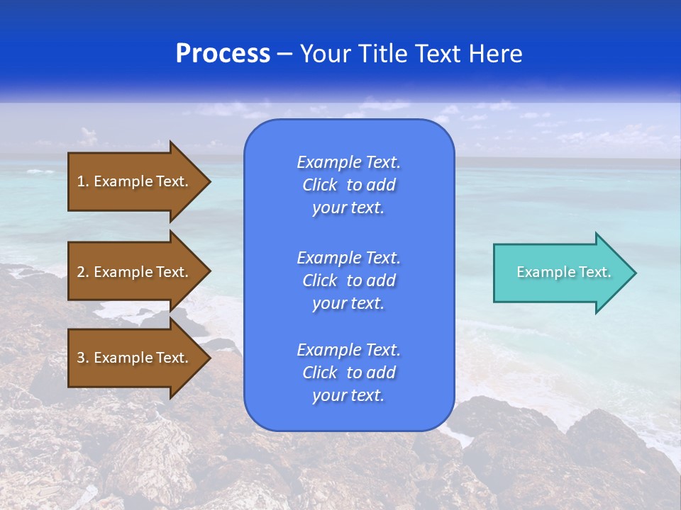 Parent Caucasian Portrait PowerPoint Template