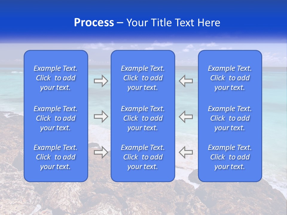 Parent Caucasian Portrait PowerPoint Template