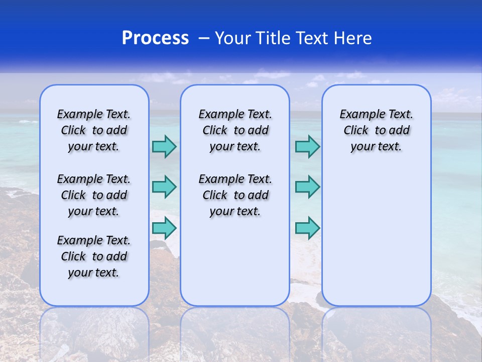 Parent Caucasian Portrait PowerPoint Template
