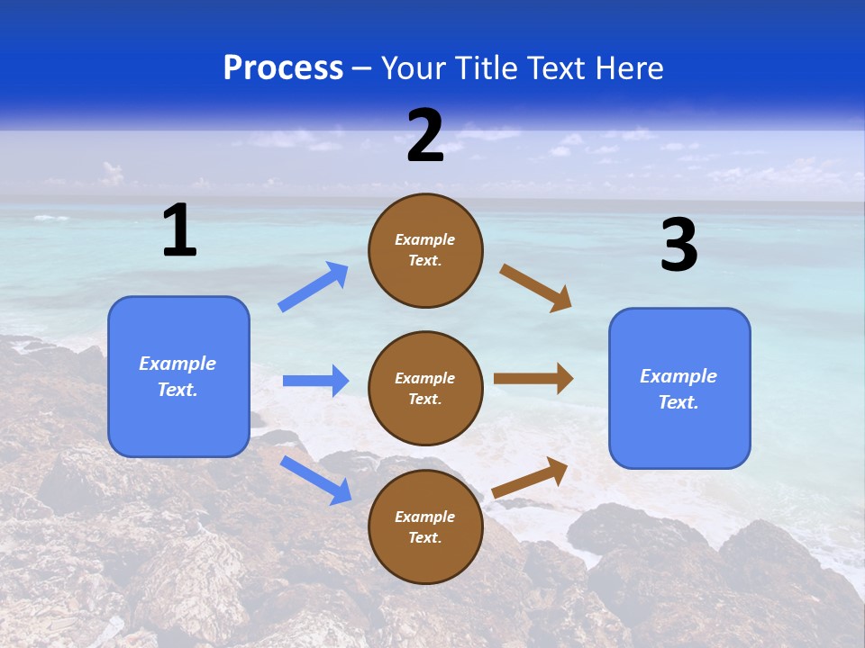 Parent Caucasian Portrait PowerPoint Template
