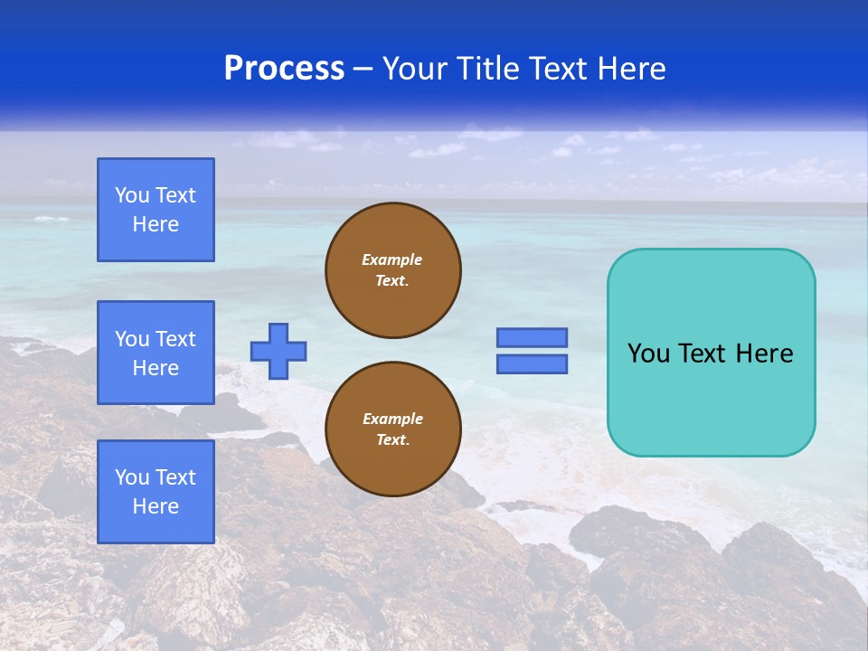 Parent Caucasian Portrait PowerPoint Template