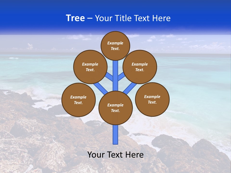 Parent Caucasian Portrait PowerPoint Template