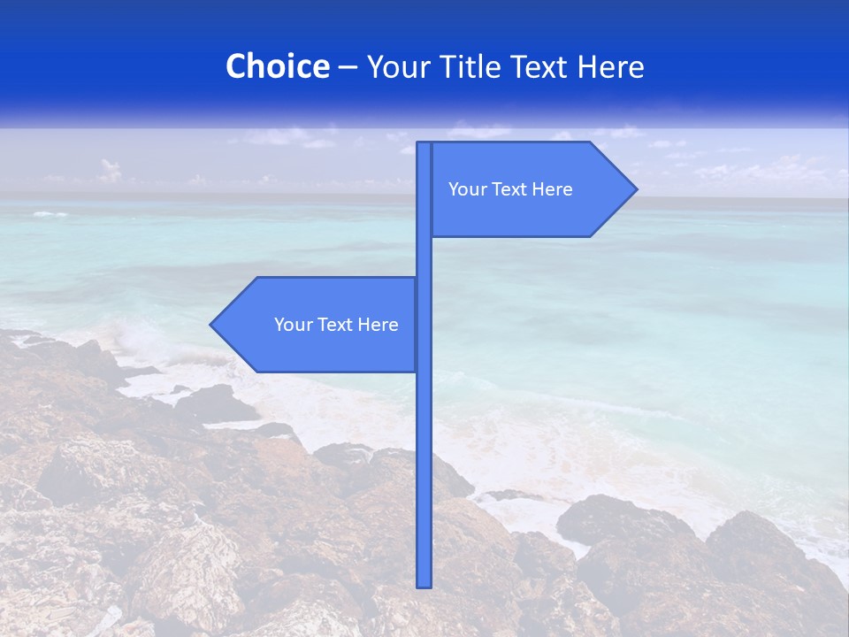 Parent Caucasian Portrait PowerPoint Template