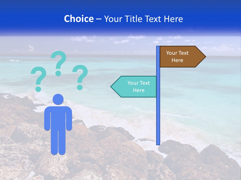 Parent Caucasian Portrait PowerPoint Template