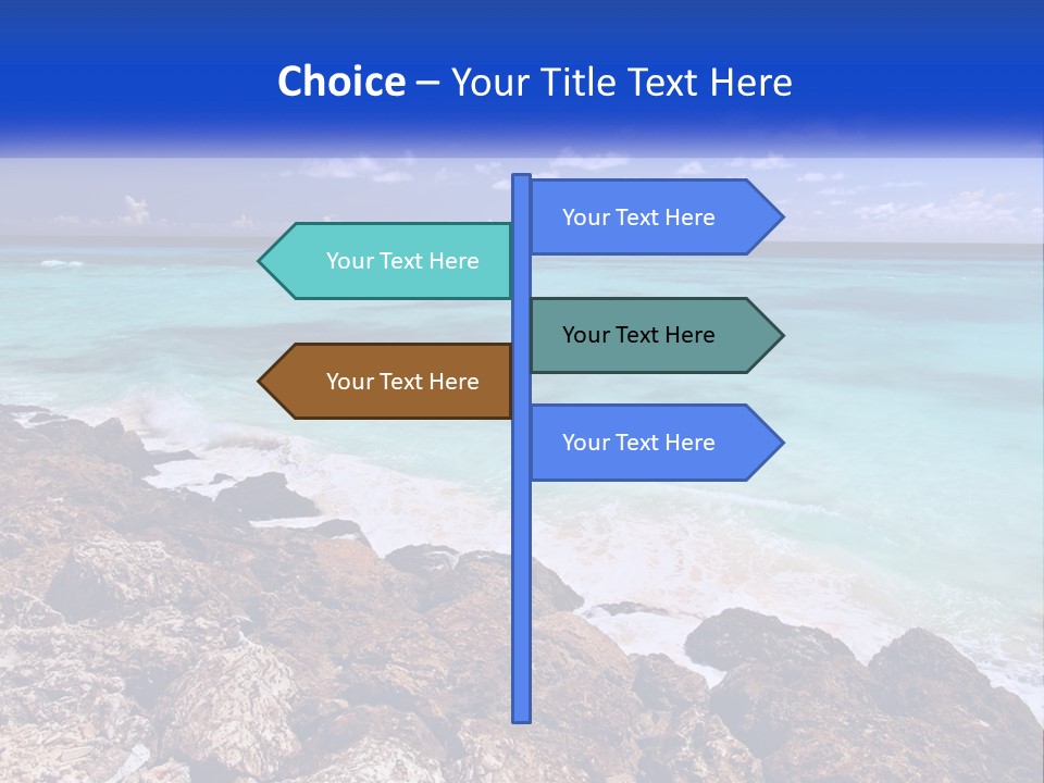 Parent Caucasian Portrait PowerPoint Template