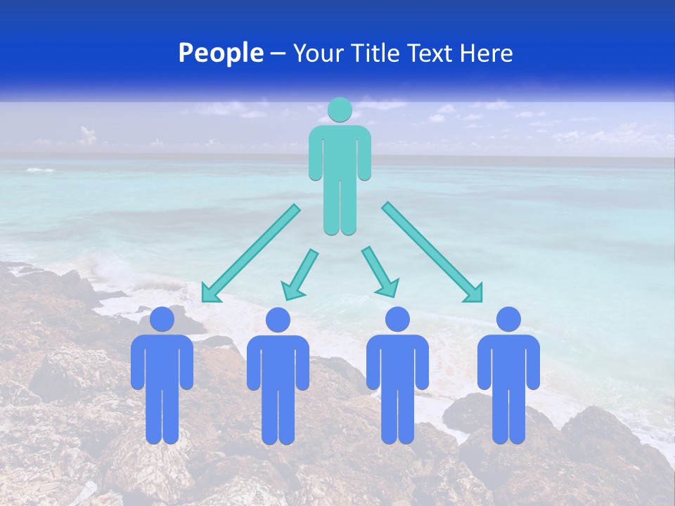 Parent Caucasian Portrait PowerPoint Template