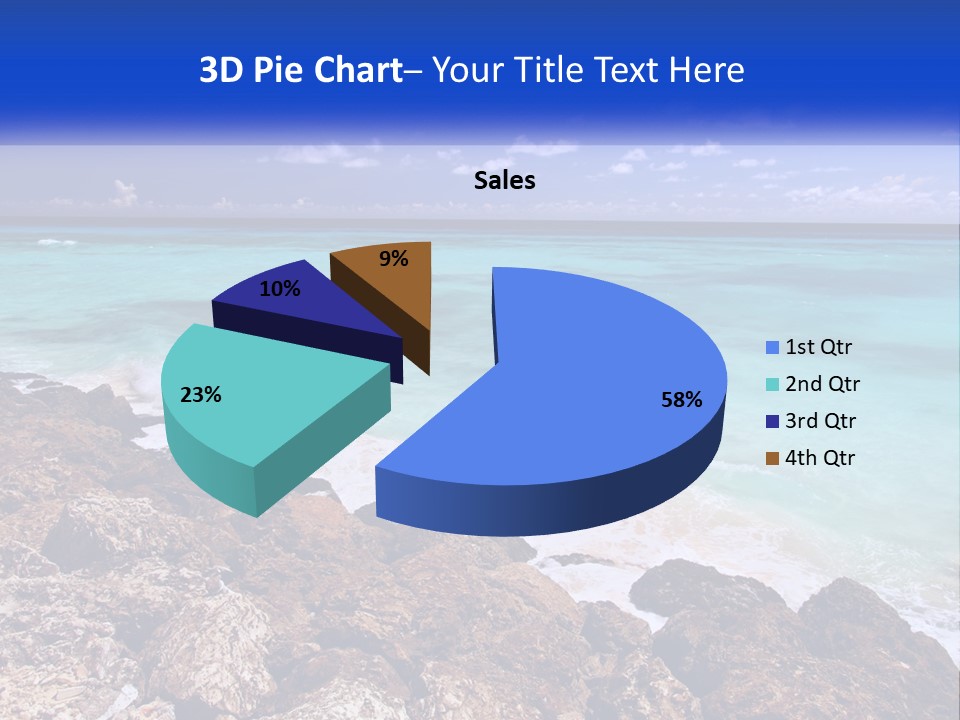 Parent Caucasian Portrait PowerPoint Template