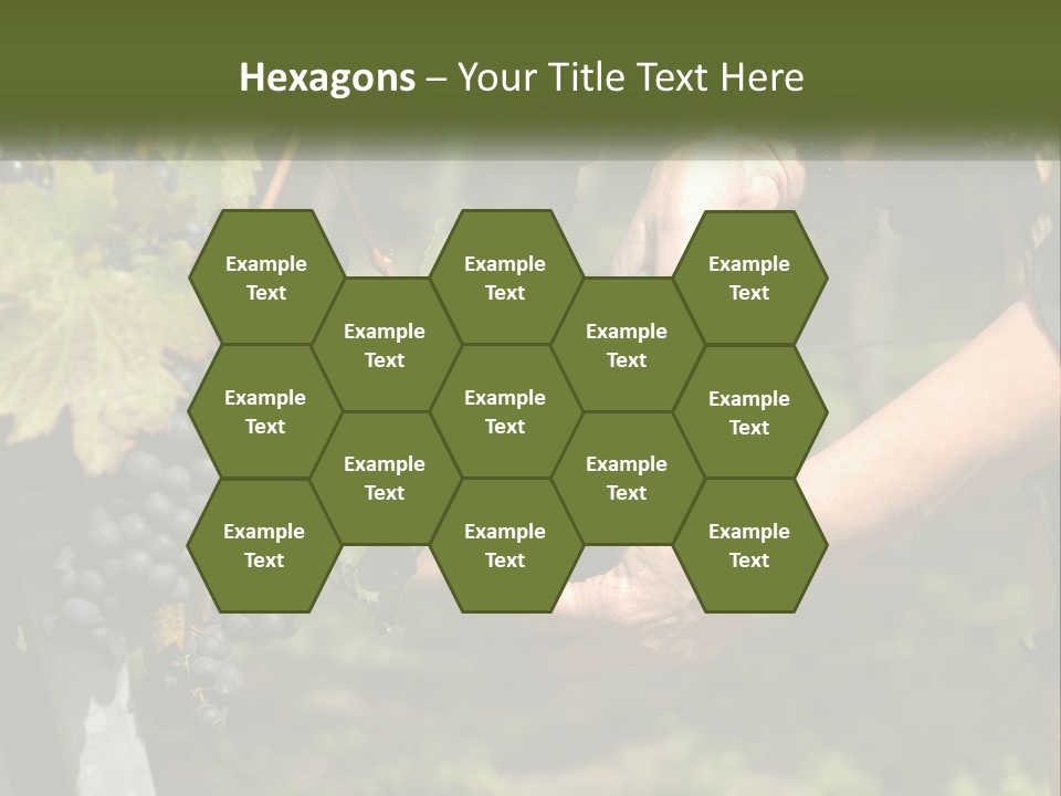 Beach Elderly Wave PowerPoint Template