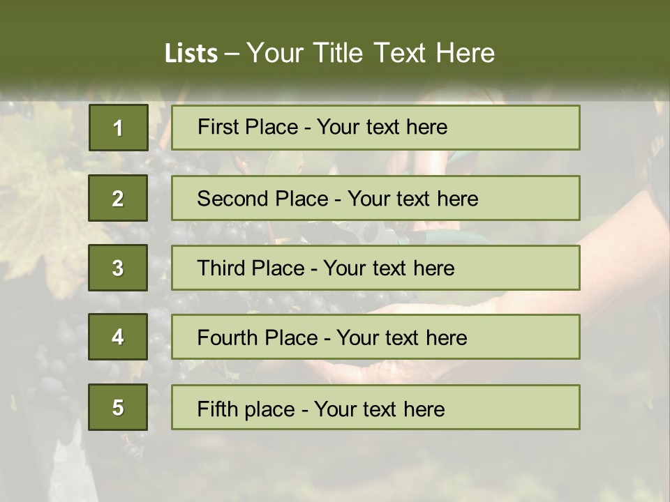 Beach Elderly Wave PowerPoint Template