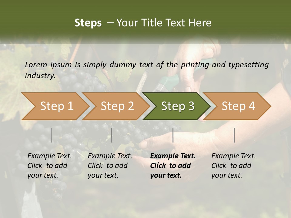 Beach Elderly Wave PowerPoint Template