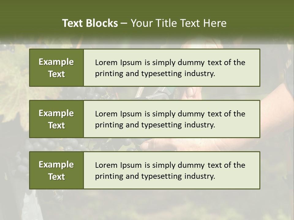 Beach Elderly Wave PowerPoint Template