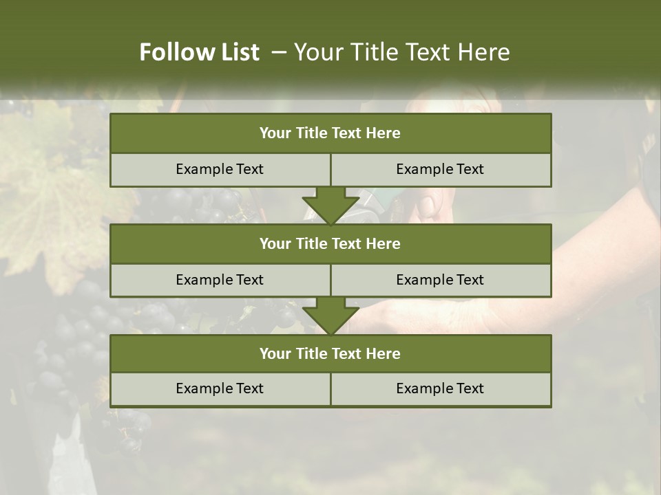 Beach Elderly Wave PowerPoint Template