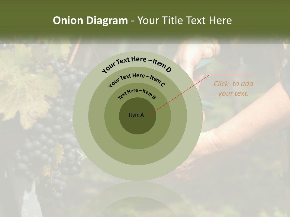 Beach Elderly Wave PowerPoint Template