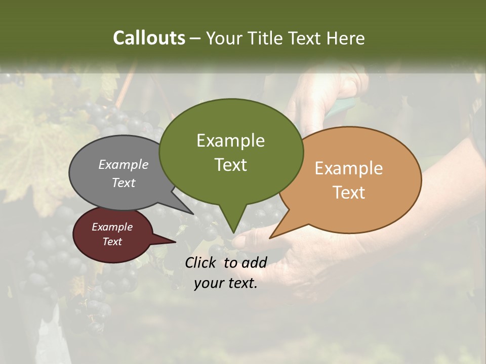 Beach Elderly Wave PowerPoint Template