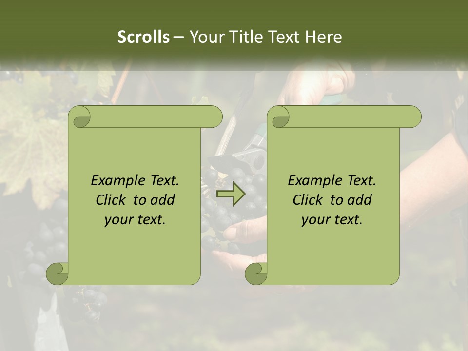 Beach Elderly Wave PowerPoint Template