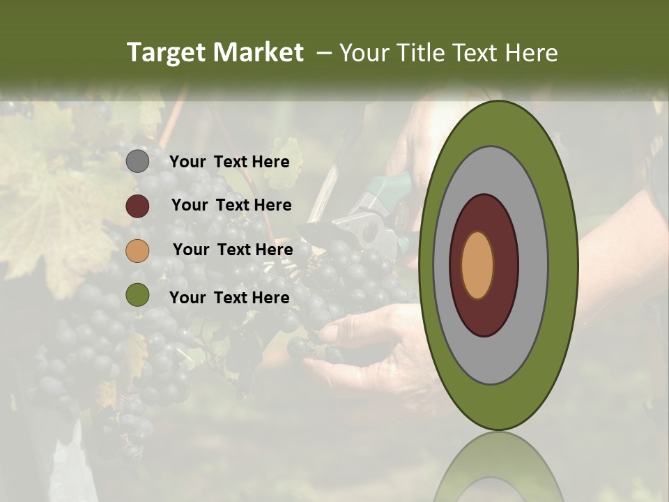 Beach Elderly Wave PowerPoint Template