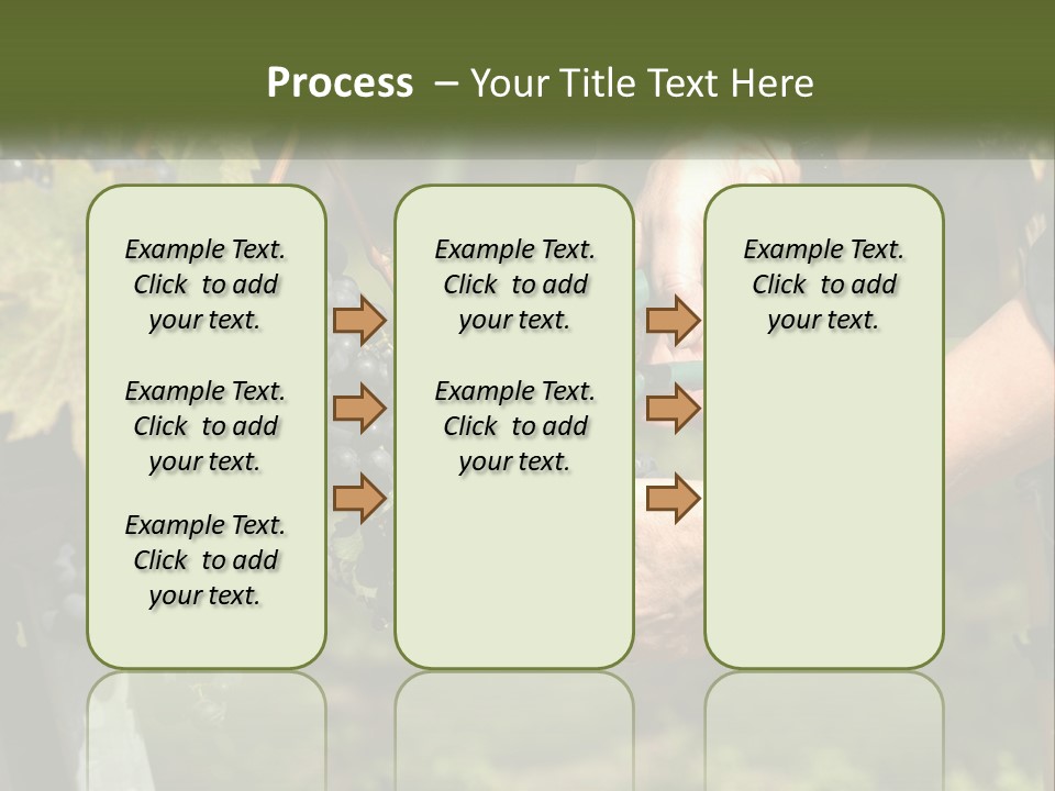 Beach Elderly Wave PowerPoint Template