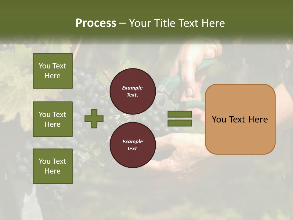 Beach Elderly Wave PowerPoint Template