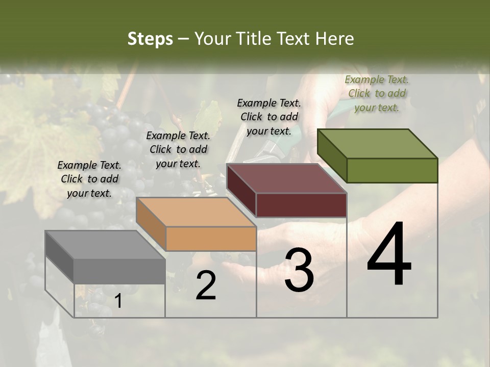 Beach Elderly Wave PowerPoint Template