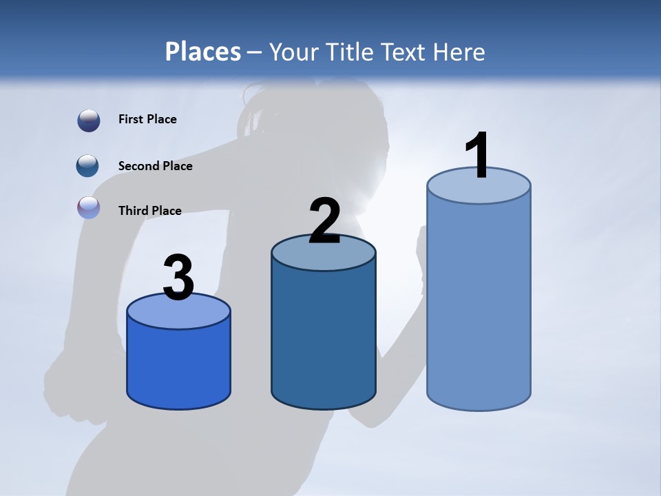 Caucasian Pensioner Old PowerPoint Template