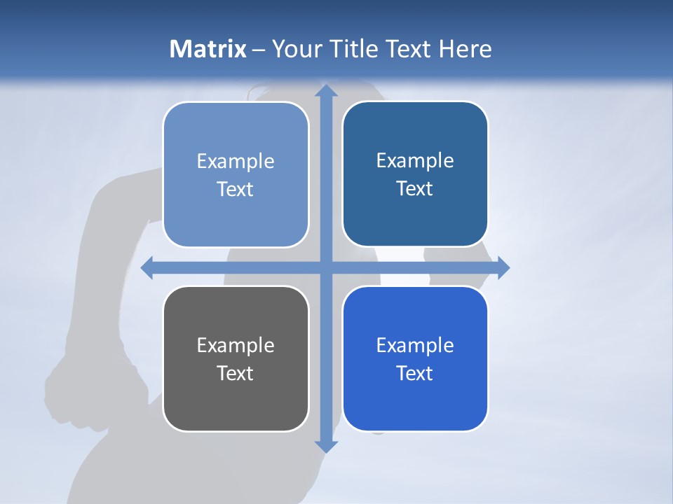 Caucasian Pensioner Old PowerPoint Template