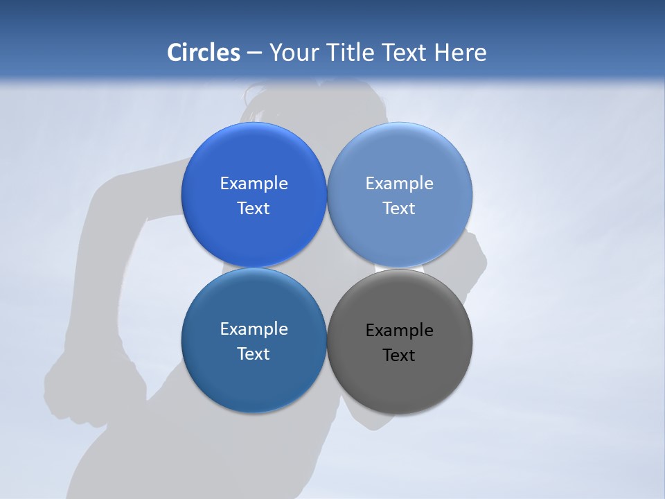 Caucasian Pensioner Old PowerPoint Template