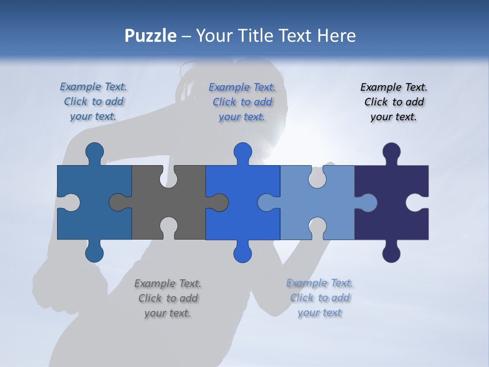 Caucasian Pensioner Old PowerPoint Template