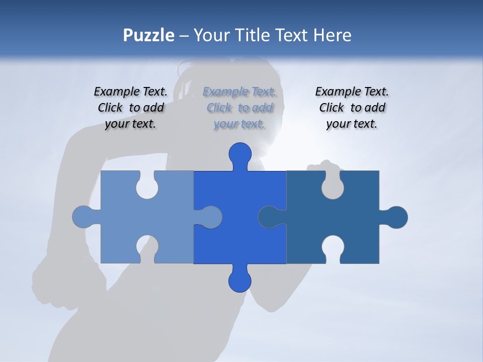 Caucasian Pensioner Old PowerPoint Template